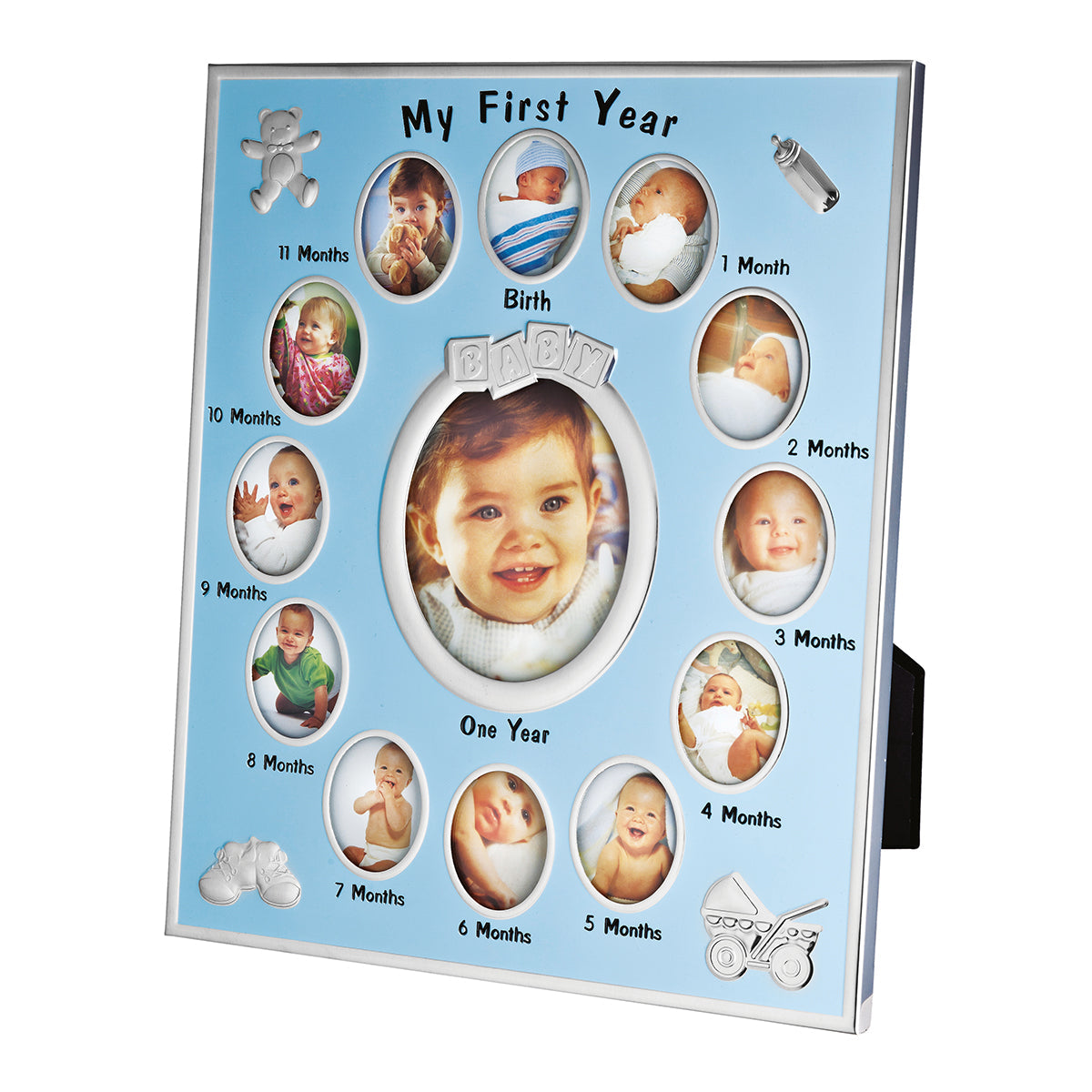 My First year Blue Picture frame