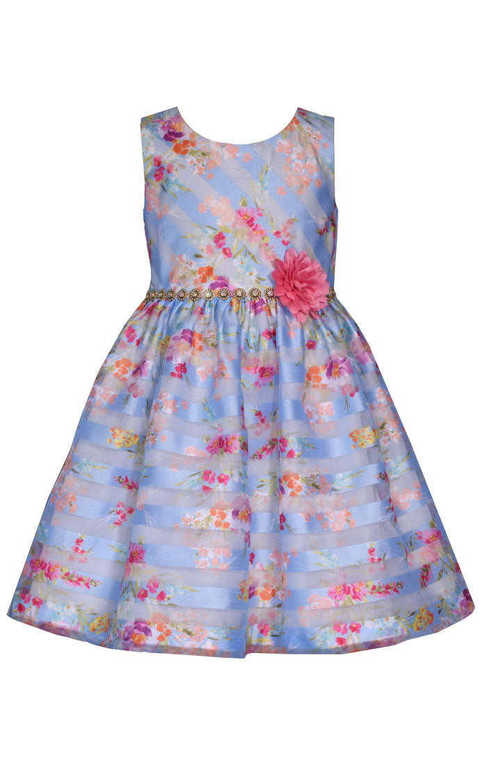 Bonnie Shadow Stripe Dress