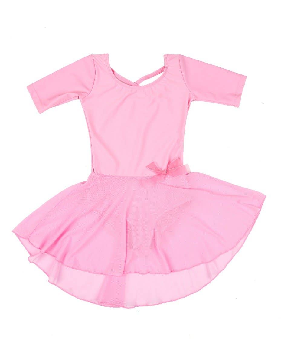 Leveret Ballet Pink Leotard Dress