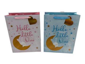 Hello Little One Gift Bag - Stars and Moon