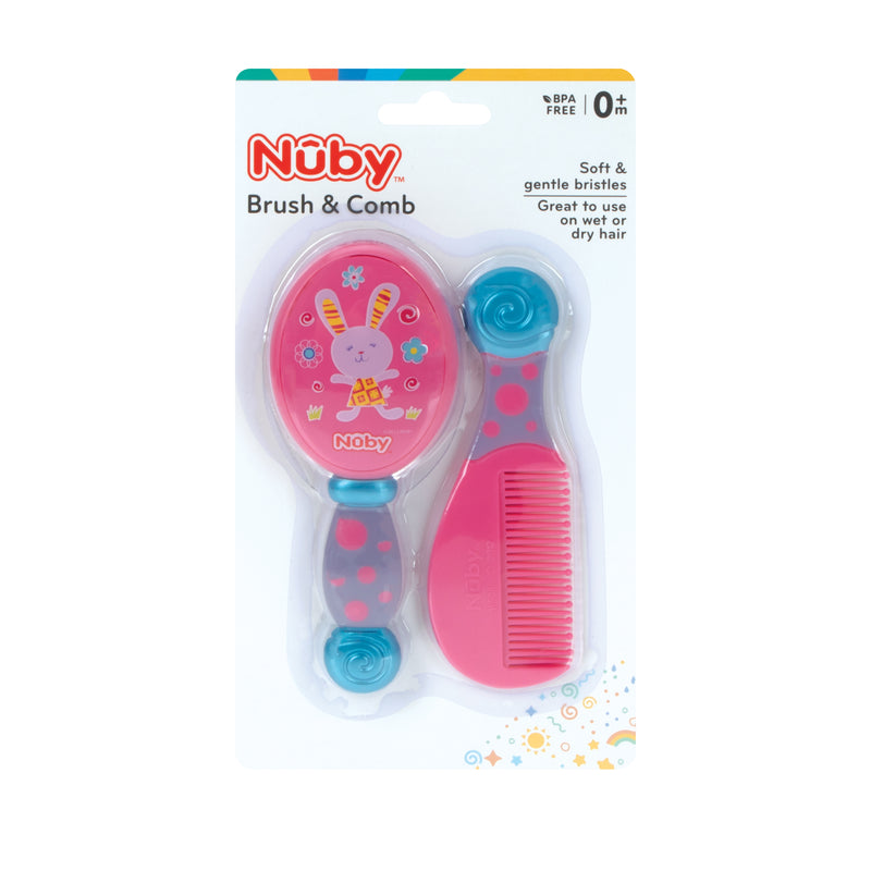 Nuby Comb and Brush Set