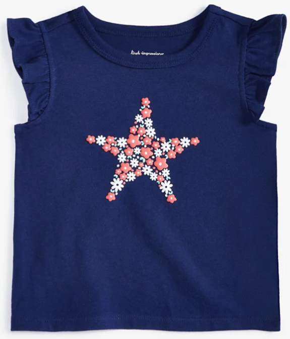 First Impressions Flower Star T-Shirt