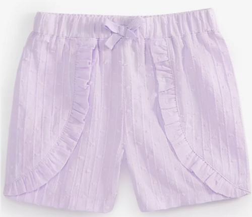 First Impressions Lilac Shorts