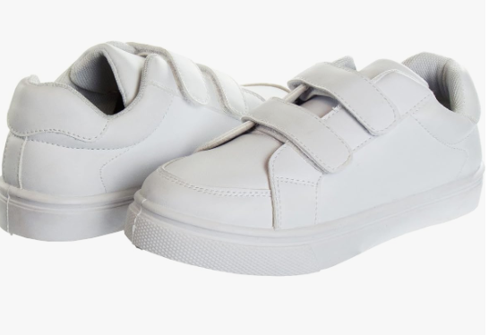 French Toast White Toddler Sneakers