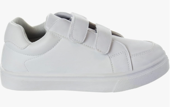 French Toast White Toddler Sneakers