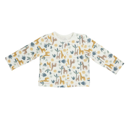 Baby Gear 4 piece Giraffe quilted cardigan set