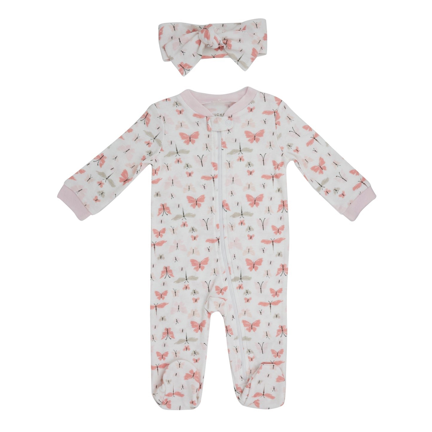 Chickpea 2 piece butterfly romper and headband
