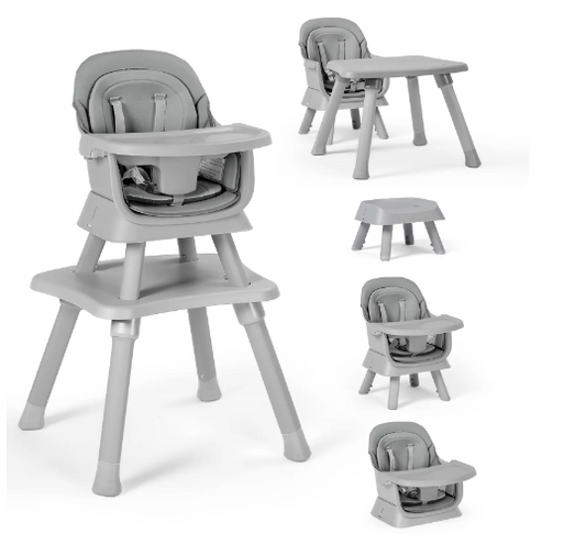 AILEEKISS 8 in 1 Baby High Chair