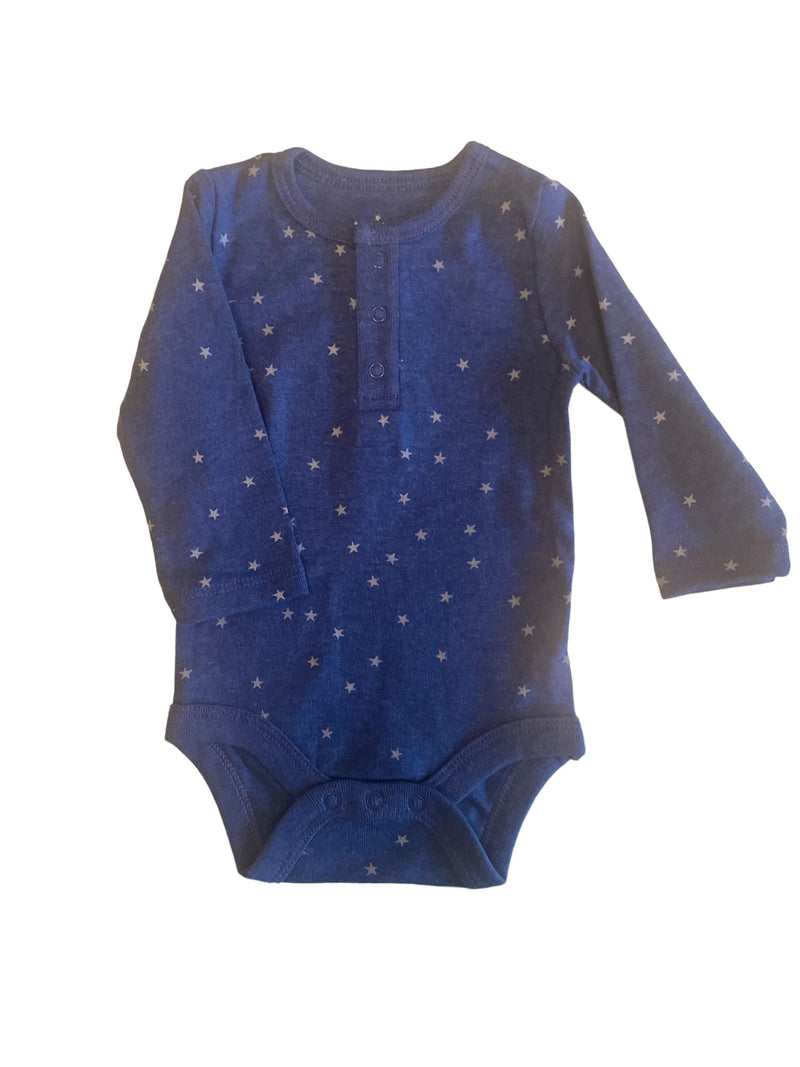 Cloud Island Long Sleeved Onesie