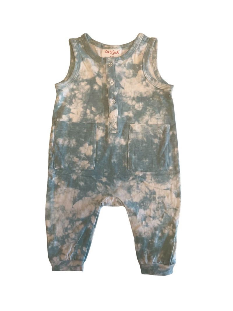 Cat & Jack tie dye coverall