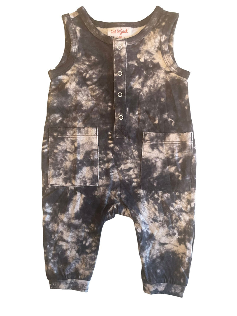 Cat & Jack tie dye coverall