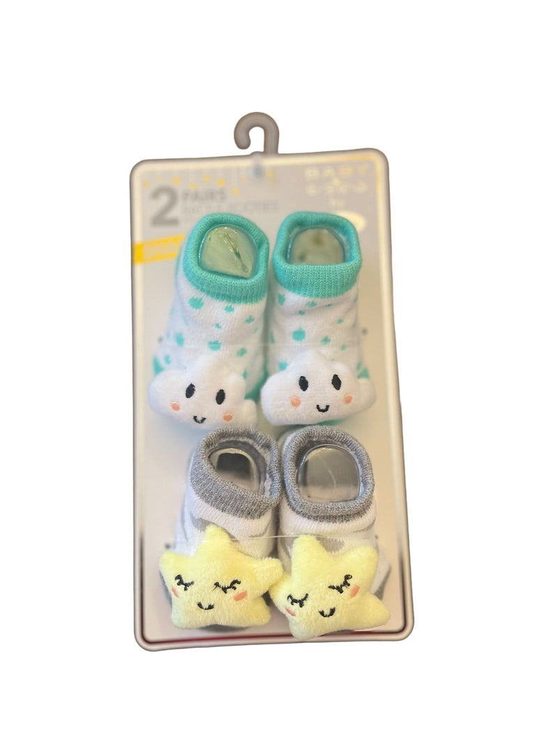 Baby by Bon Bebe Rene Rofe rattle booties