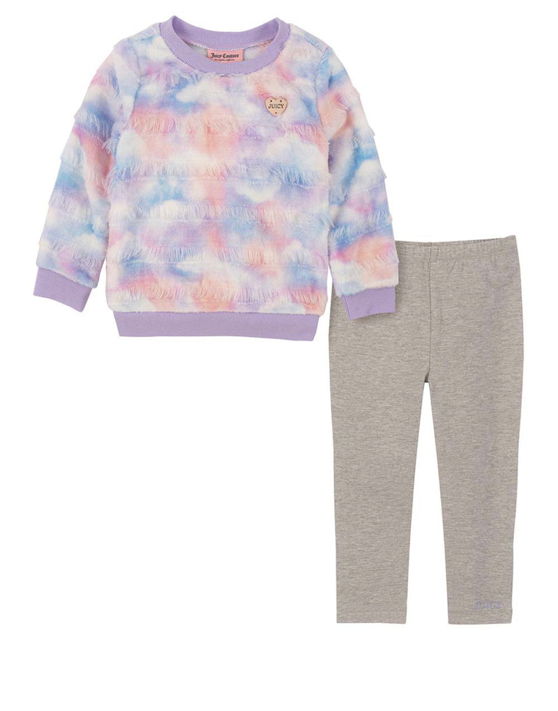 Juicy couture tie dye sweater and leggings