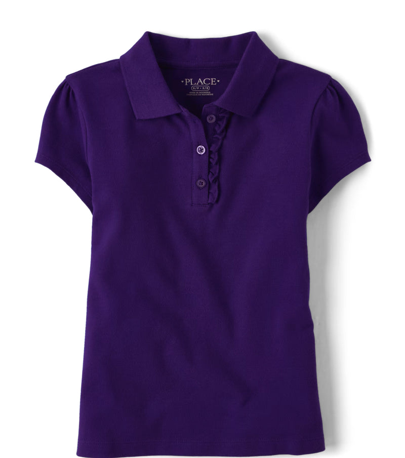 Place purple Girls Polo T-Shirt