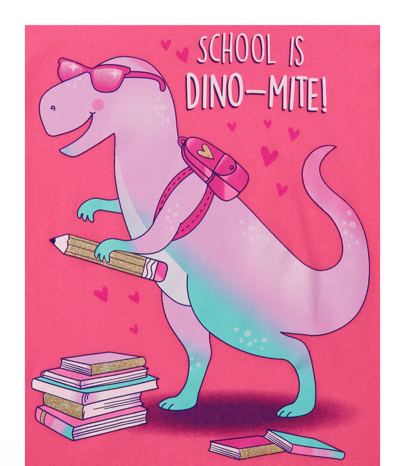 Place school is Dino mite T-Shirt