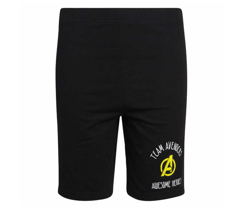 Marvel team avengers black shorts