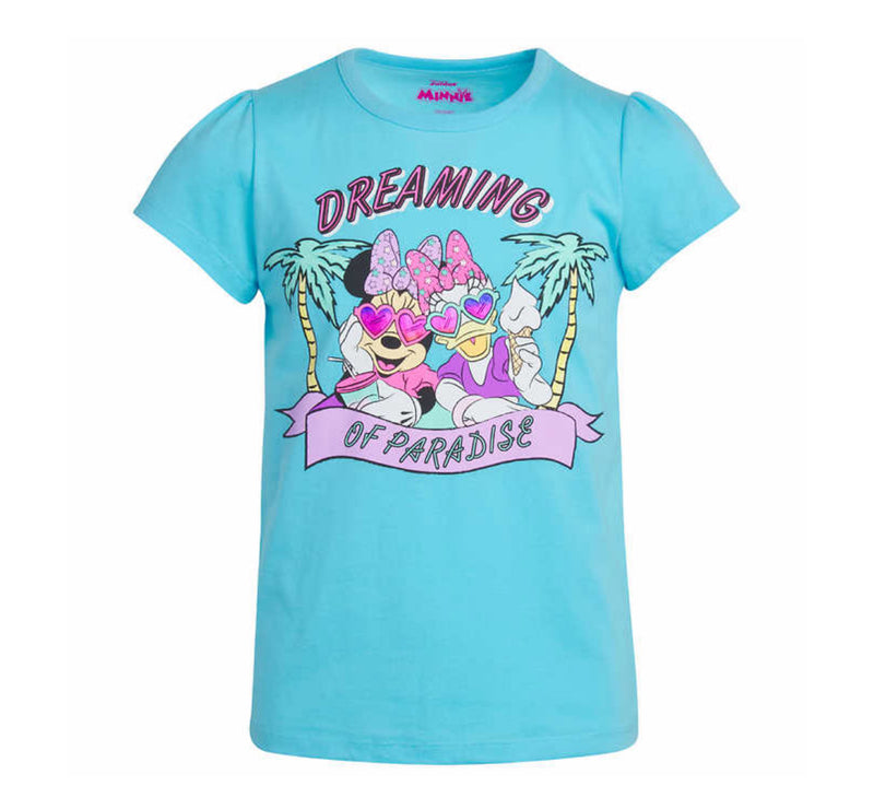 Disney Minnie blue dreaming of paradise t-shirt