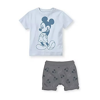 Disney Toddler Boys 2-pc. Mickey Mouse Short Set