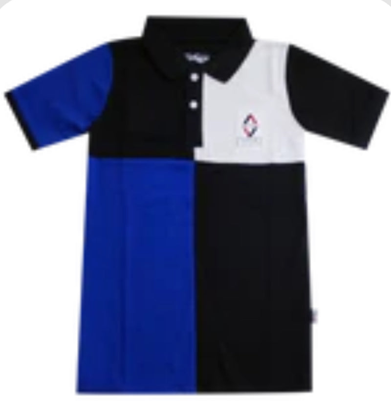 Perry Ellis color block polo t-shirt