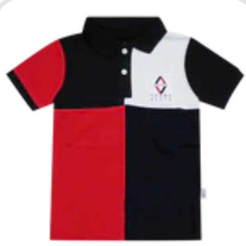 Perry Ellis color block polo t-shirt