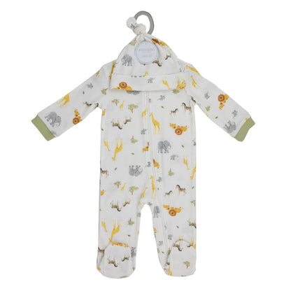 Kyle & Deena 2 piece footed coverall