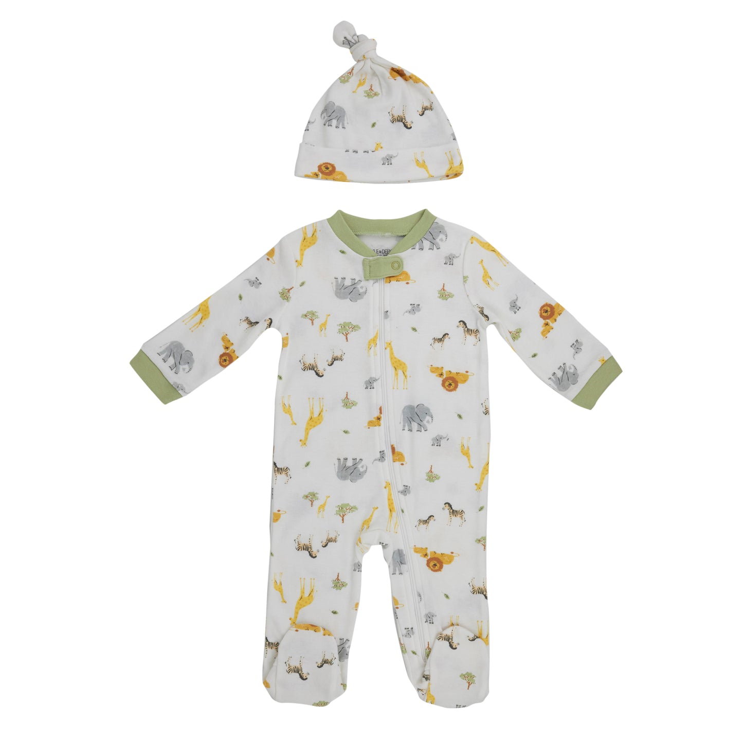 Kyle & Deena 2 piece footed coverall