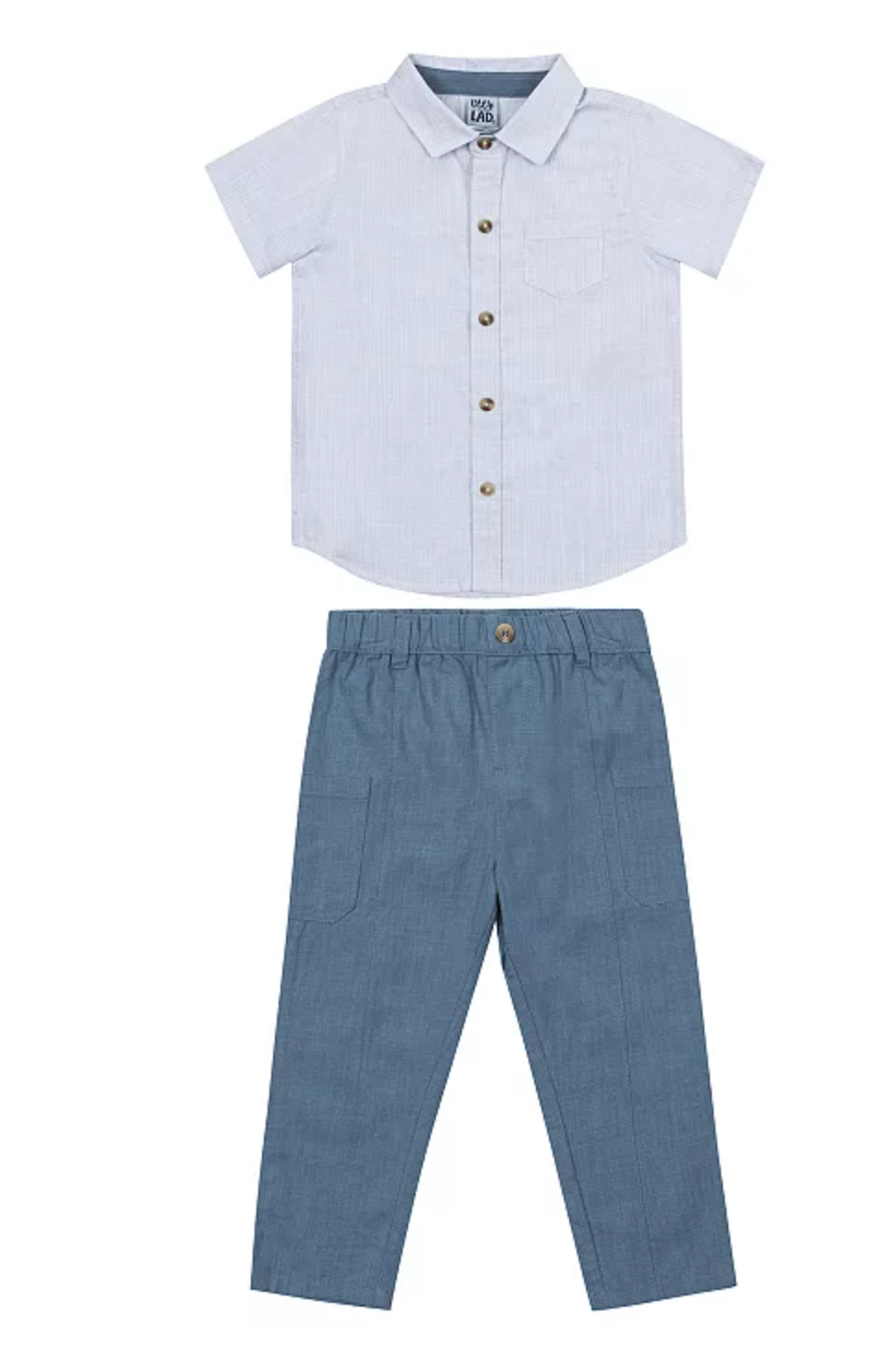 Little Lad 2-Piece Shirt & Pant Set