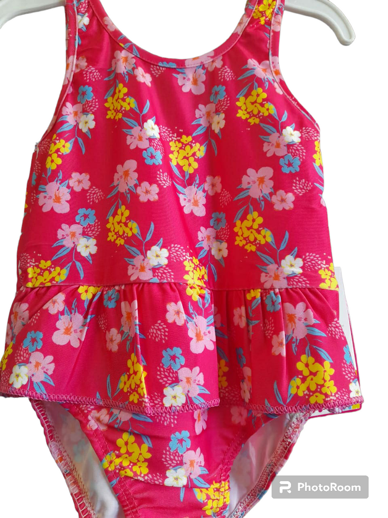 Sweet & Soft Girls SwimSuit Floral Hibiscus