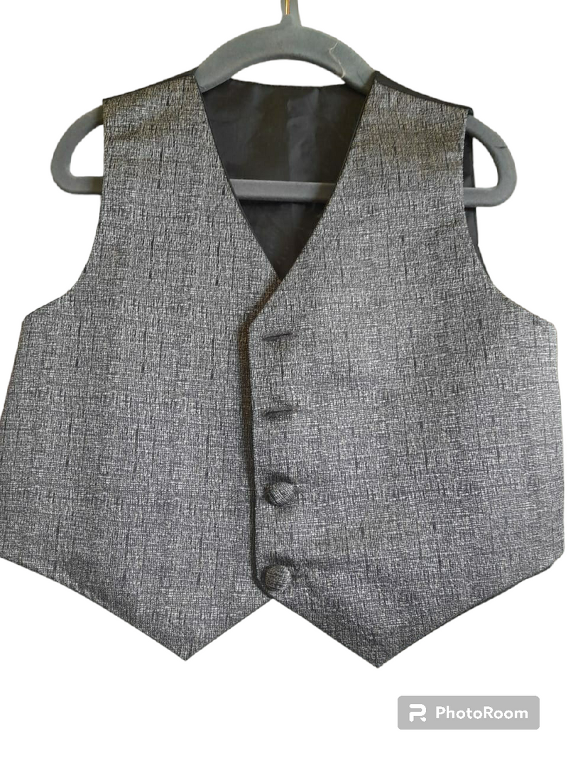 Black waistcoat