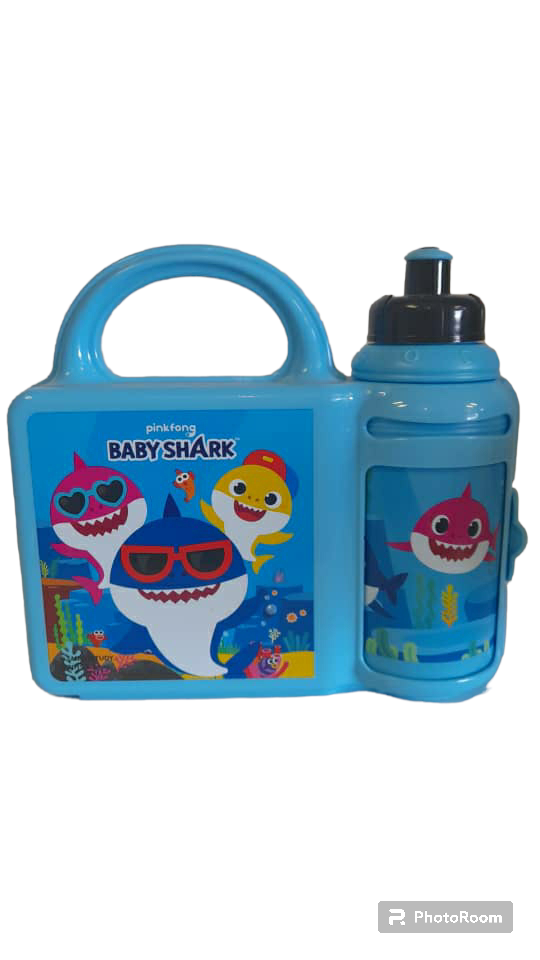 Baby Shark Lunch Box and Bottle set