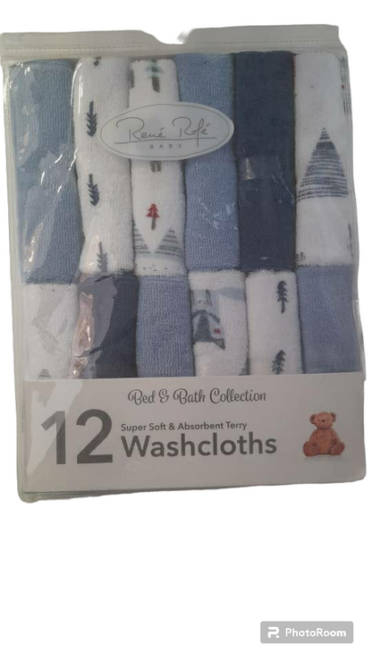 Rene Rofe 12 pack wash cloths