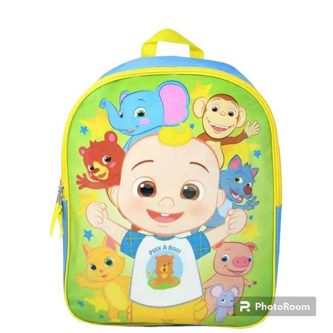 Coco Melon Backpack Peekaboo 15 inch