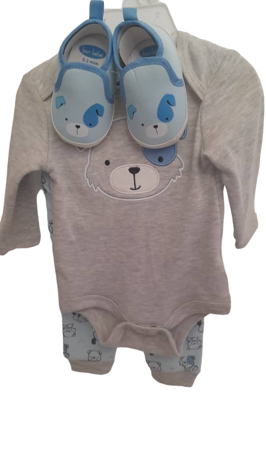 Bone Bebe Bodysuit, pants, prewalkers