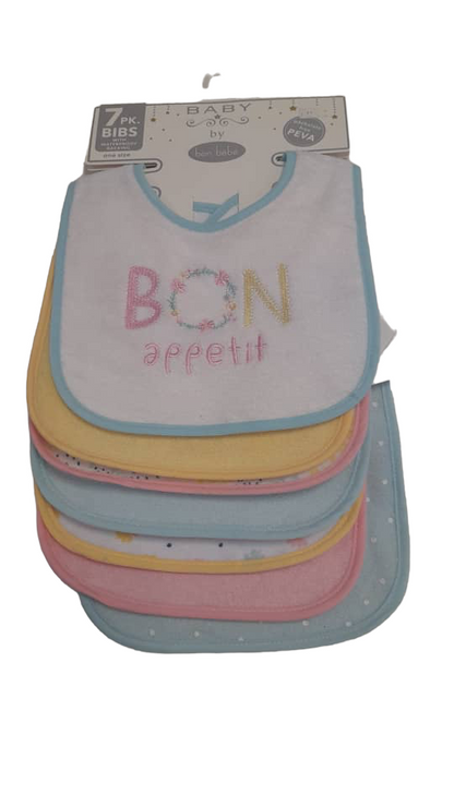 Baby by Bon Bebe 7 pack bibs