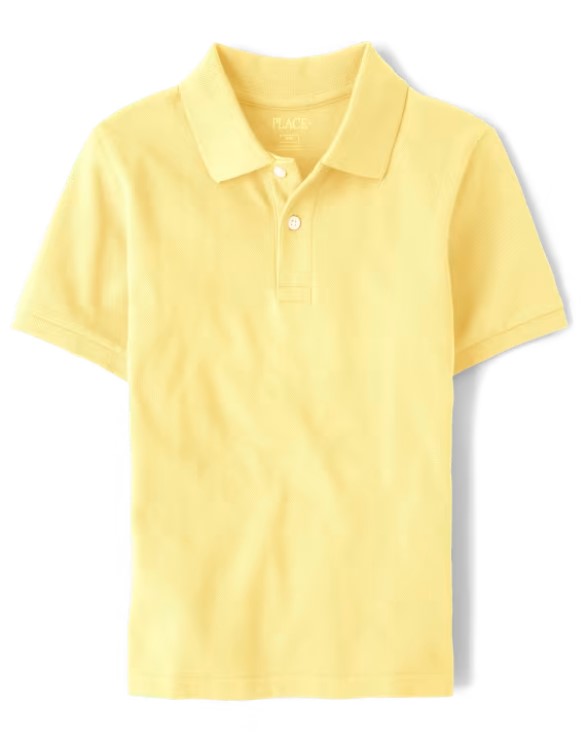Place Yellow Polo T-Shirt