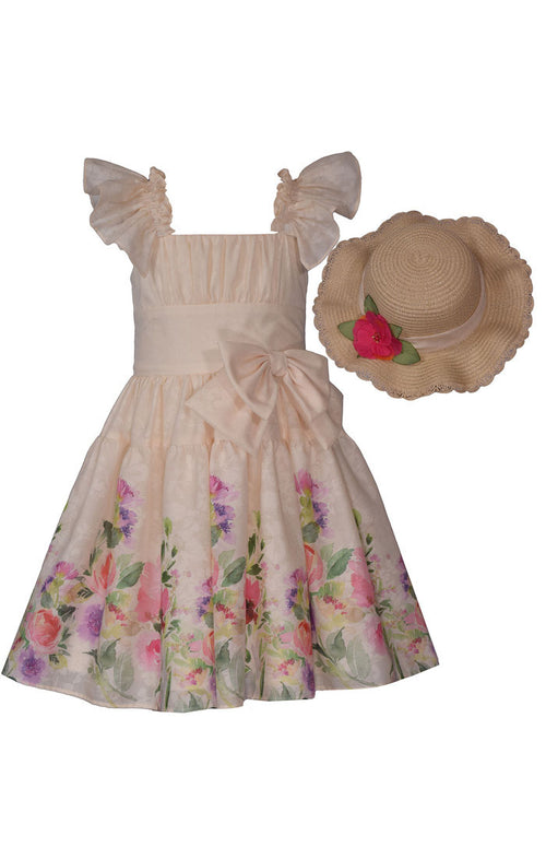 Bonnie Peasant Dress & Hat