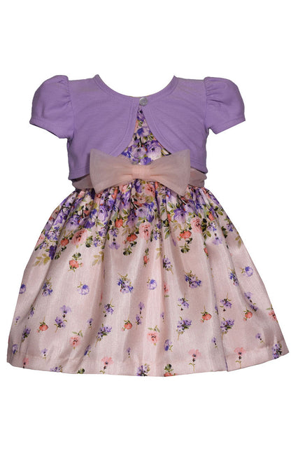 Bonnie Shantang dress with cardigan