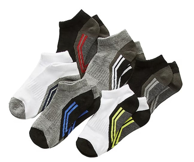 Xersion Boys Low Cut 6 pairs socks