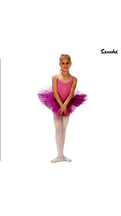 Sansha Ballet Felicity Fushia/Purple Tutu