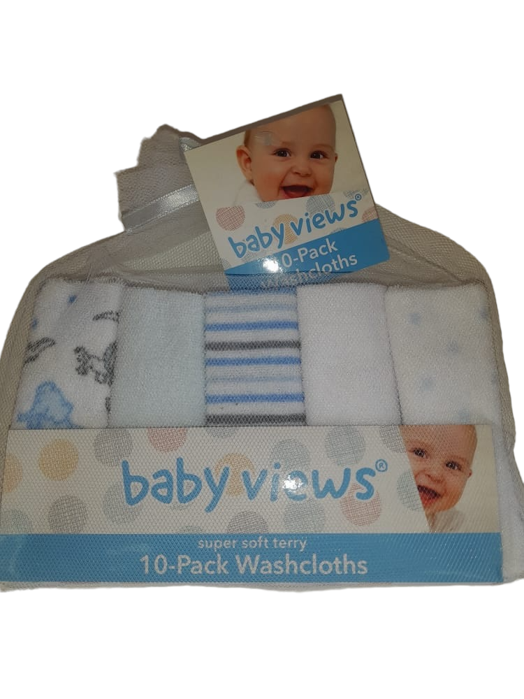 Baby View 10 pack washcloths