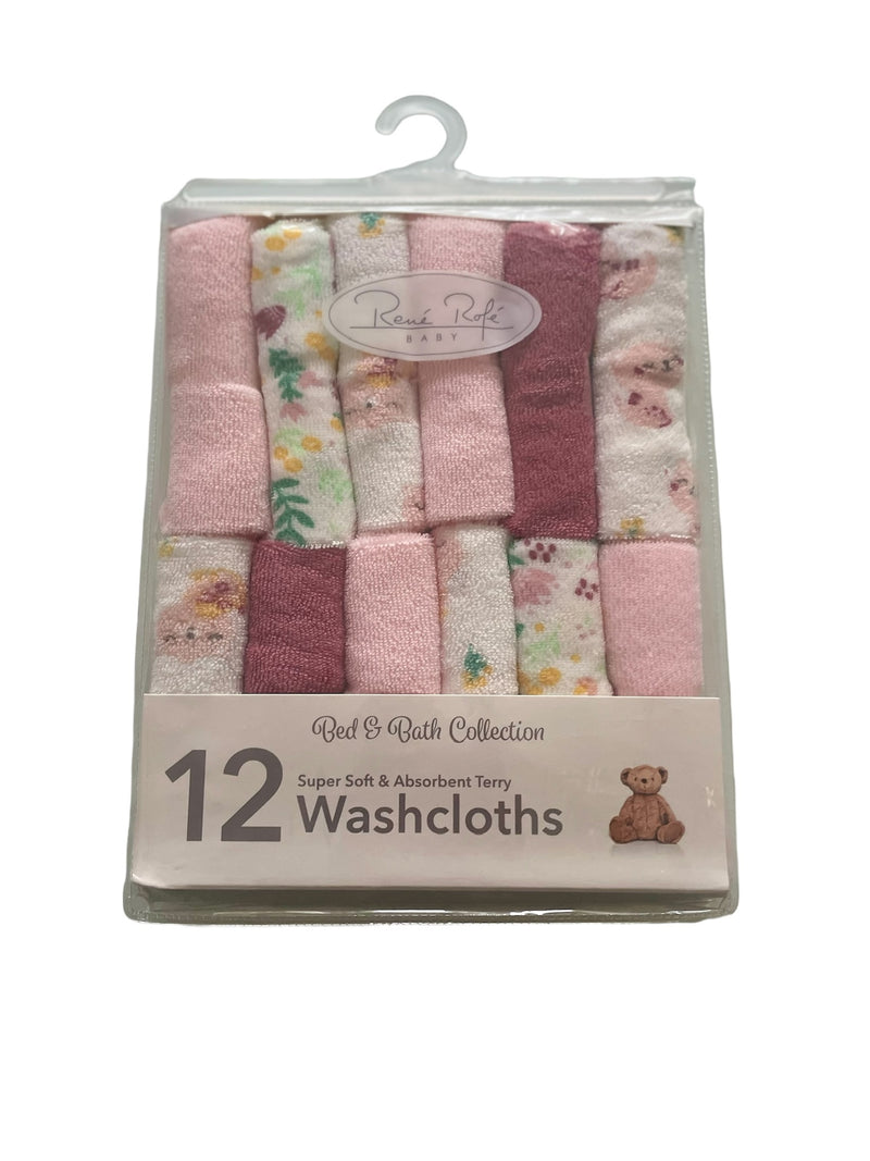 Rene Rofe 12 pack wash cloths