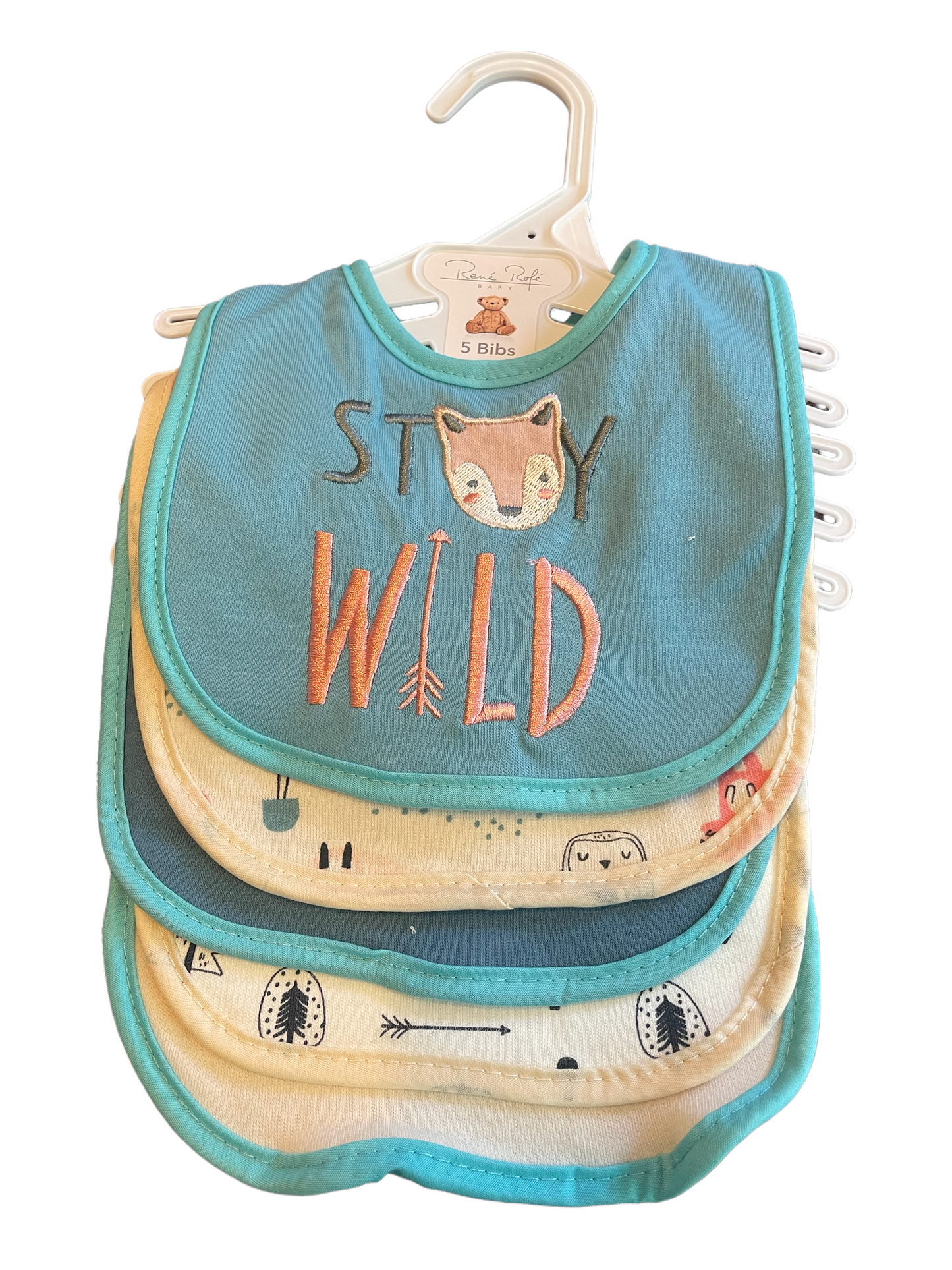 Rene Rofe Stay Wild 5 Pack Bibs