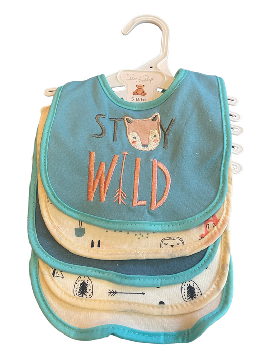 Rene Rofe Stay Wild 5 Pack Bibs
