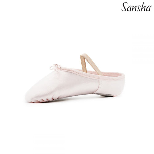 Sansha Soft satin full Sole Ballet Slippers