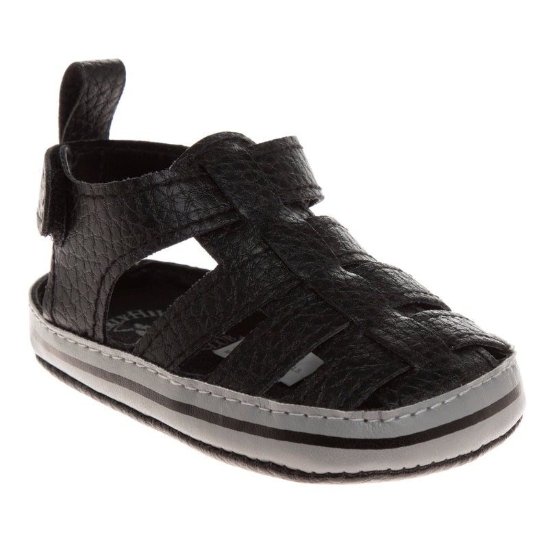 Beverly Hills Polo Club Infant Black Sandles