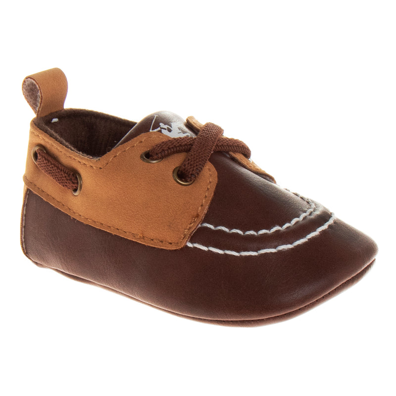 Beverly Hills Polo Club Infant Brown & Tan Shoe