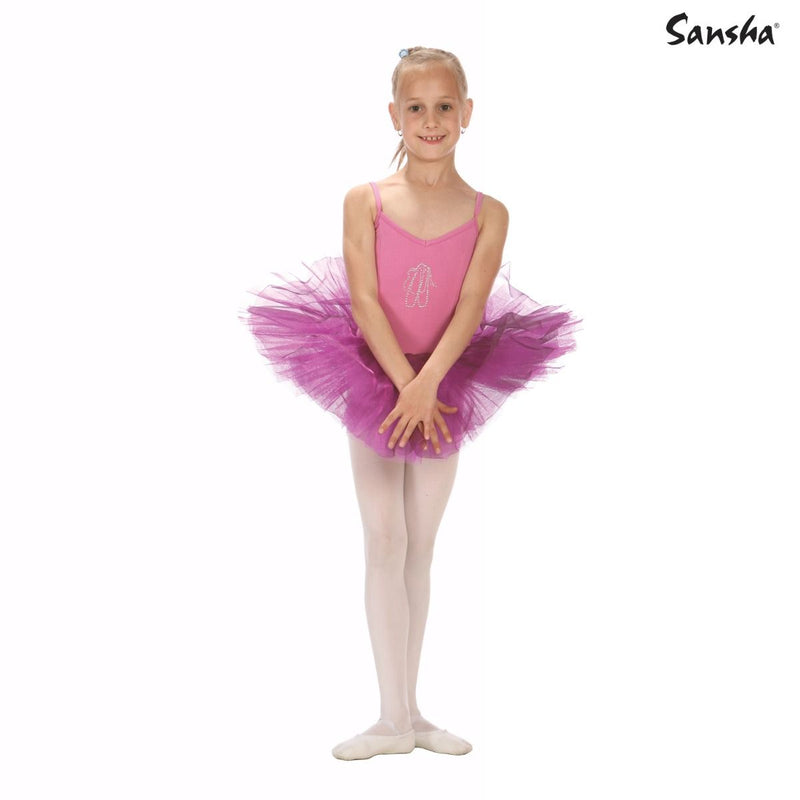 Sansha Ballet Felicity Fushia/Purple Tutu