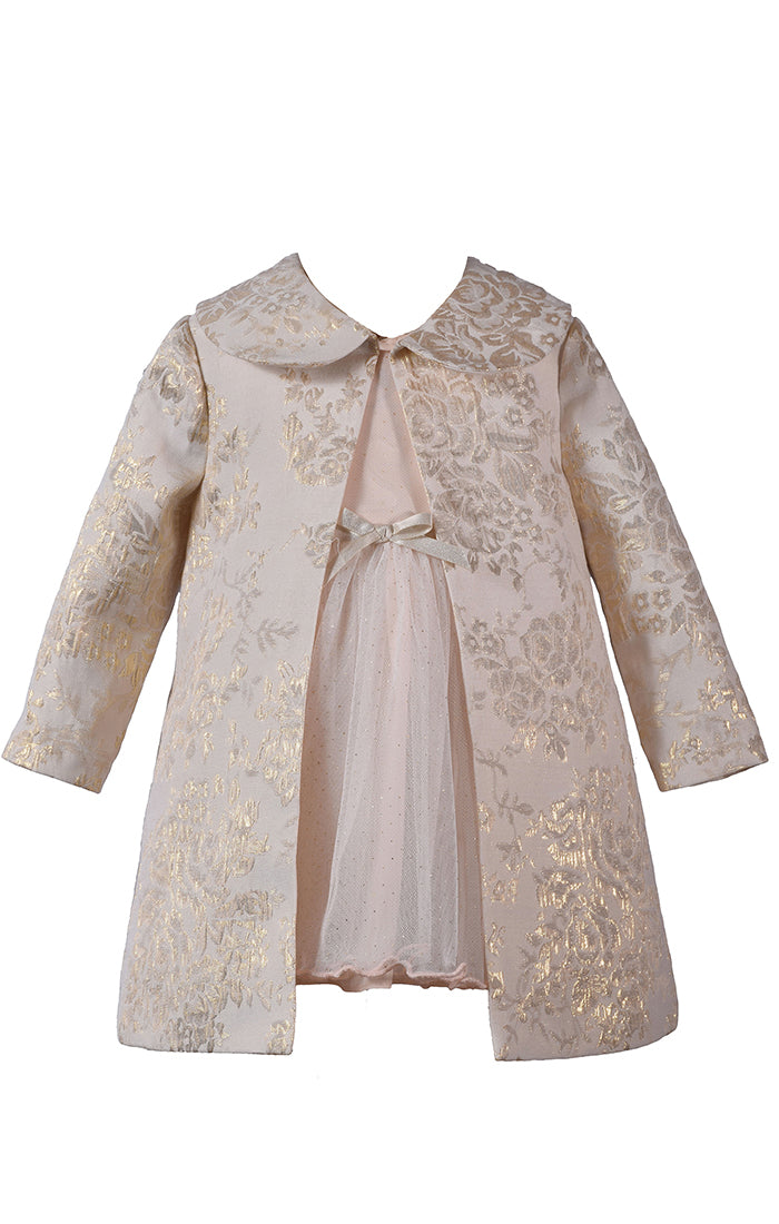 Bonnie Jean Peter Pan Coat Set Dress