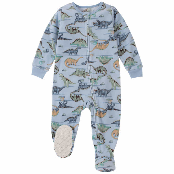 Kids Headquarters Blanket Sleeper Blue Dinasaurs