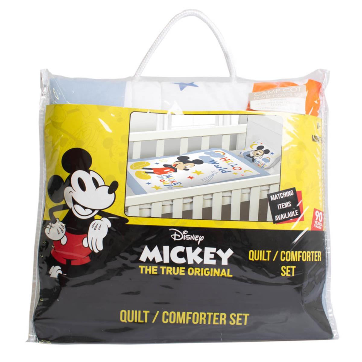 Mickey Mouse Baby Comforter Set Disney